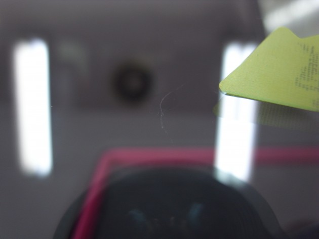 フロント ガラス リペア