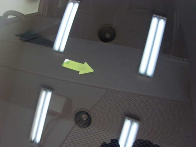 フロント ガラス 補修