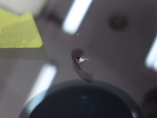 フロント ガラス 飛び石