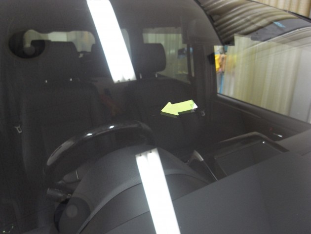 フロント ガラス リペア