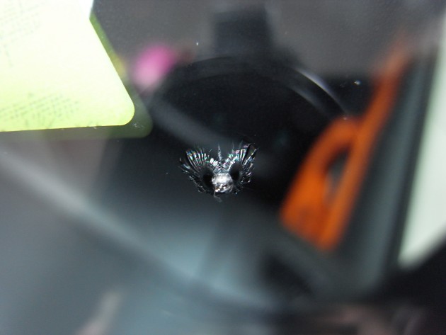 フロントガラス 飛び石