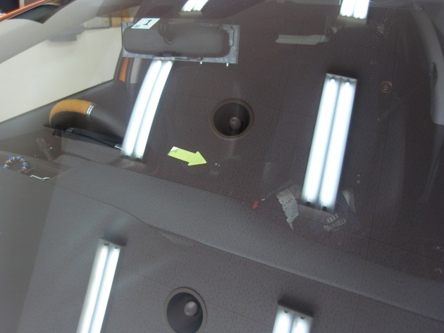 フロントガラス チッピング