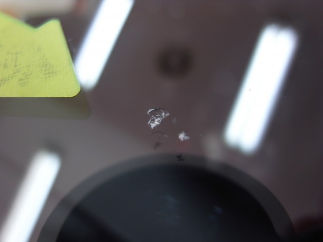 フロントガラス チッピング