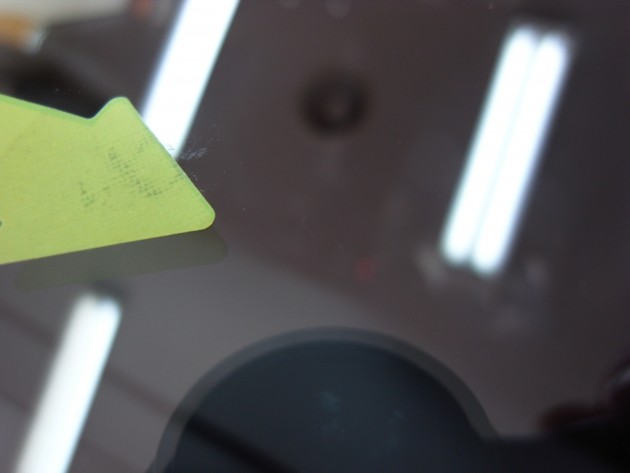 フロント ガラス チッピング