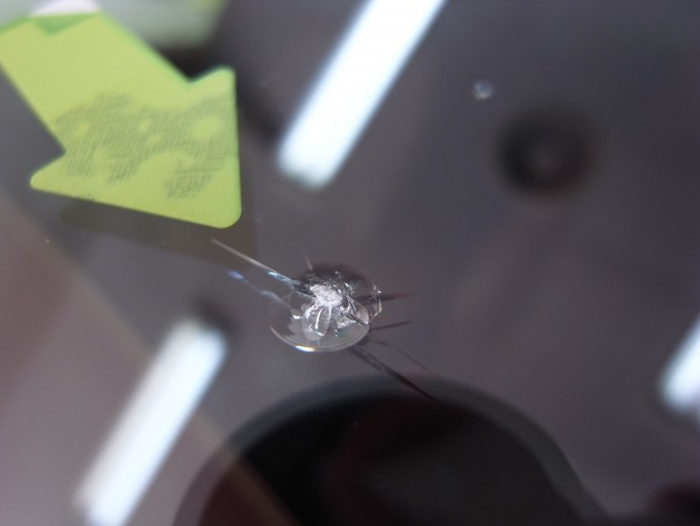 フロントガラス 飛び石