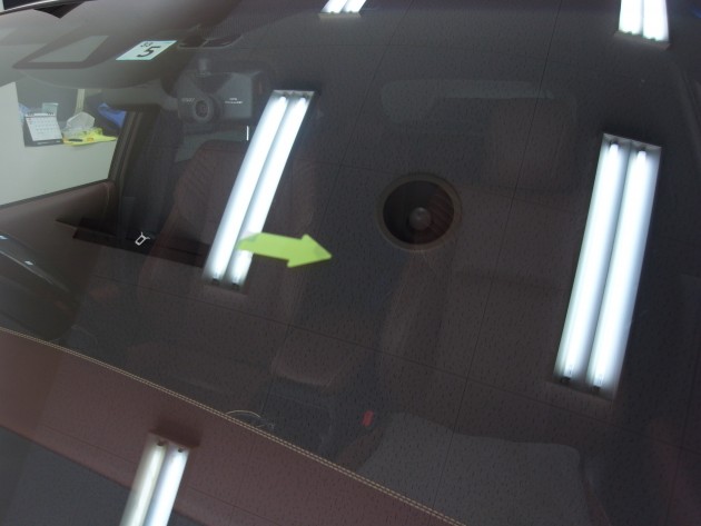 フロント ガラス リペア