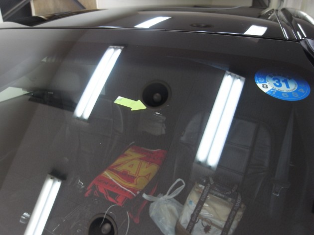 フロントガラス 飛び石