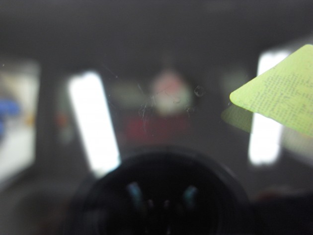 フロント ガラス リペア