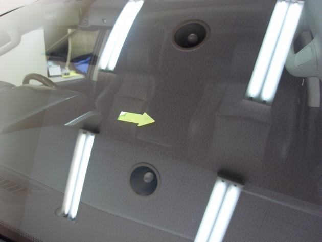 フロント ガラス リペア