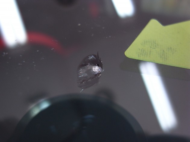 フロントガラス 飛び石