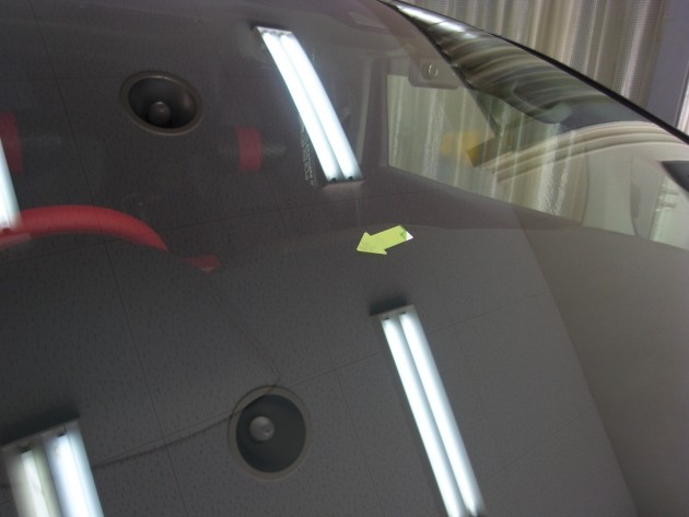 フロント ガラス リペア