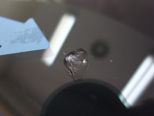 自動車ガラス 飛び石 修理