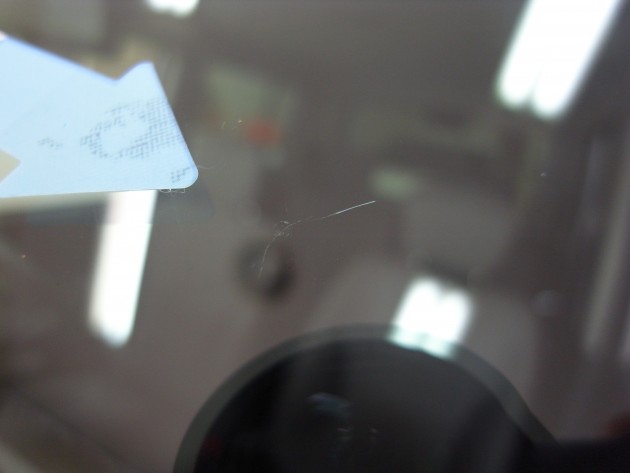 自動車ガラス 飛び石 リペア