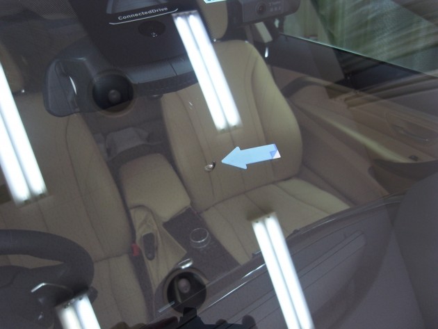 フロントガラス 飛び石