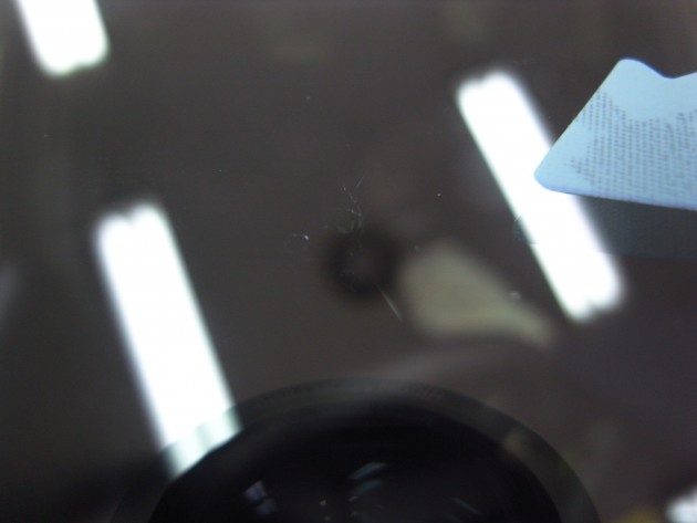 自動車ガラス 飛び石 リペア