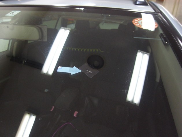 フロントガラス 飛び石