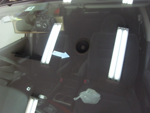 自動車ガラス 飛び石 リペア