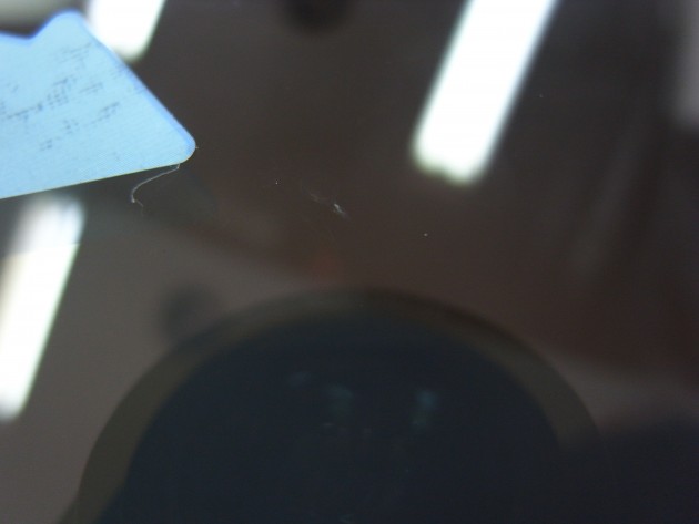 自動車ガラス 飛び石 修理