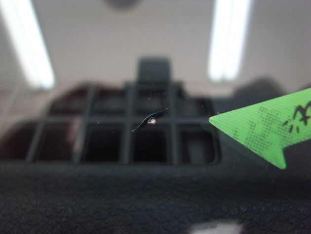 フロントガラス 飛び石