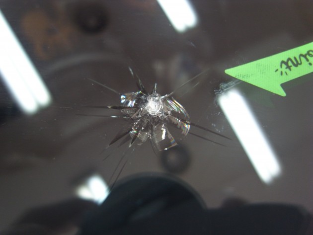 フロントガラス 飛び石