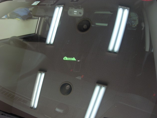 フロントガラス 飛び石