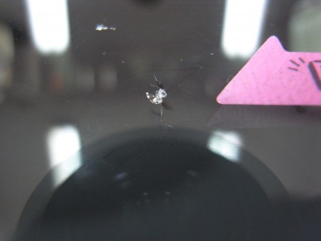 フロントガラス 飛び石