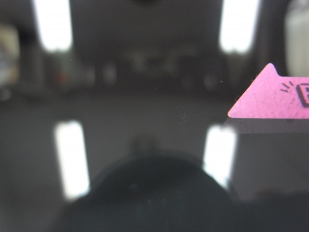 フロントガラス 飛び石