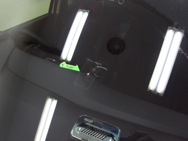 フロントガラス 飛び石