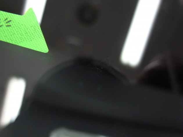 フロントガラス 飛び石