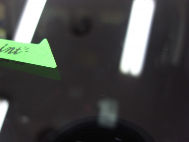 フロントガラス 飛び石