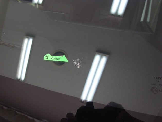 フロントガラス リペア