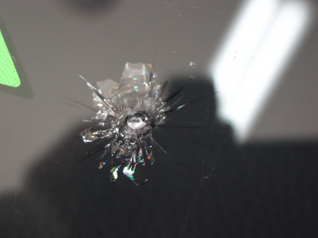 フロントガラス 飛び石