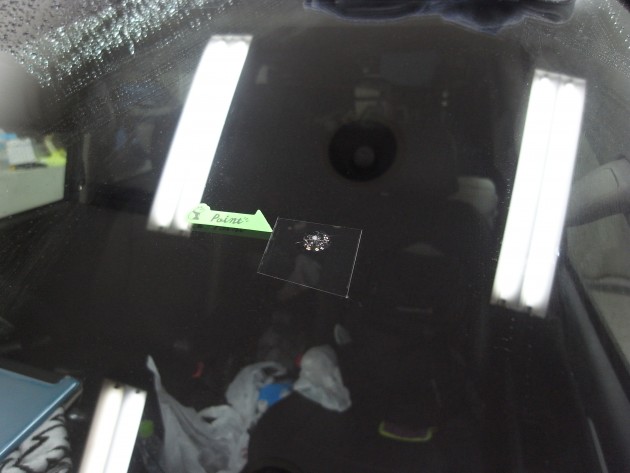 フロントガラス 修理