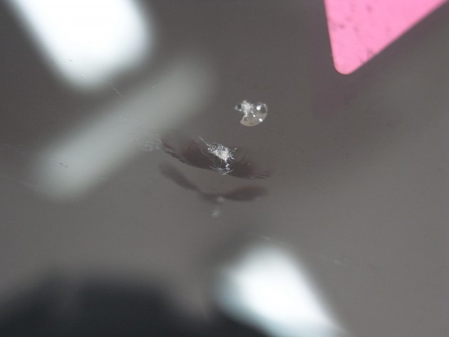 フロントガラス 飛び石