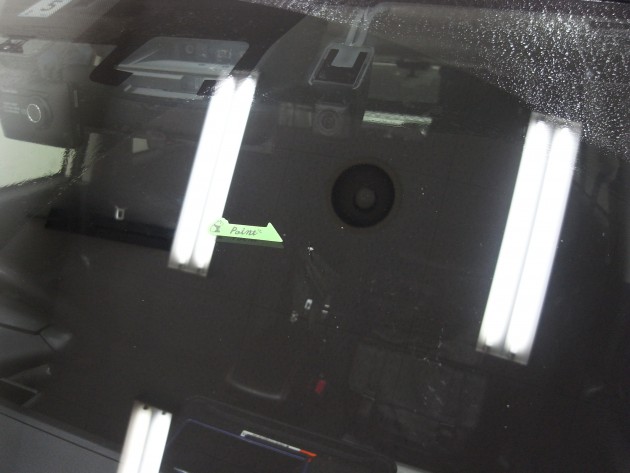 フロントガラス 飛び石