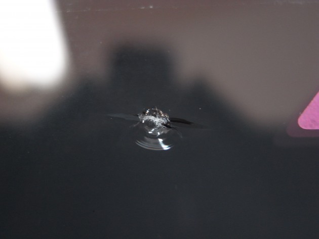 フロントガラス 飛び石