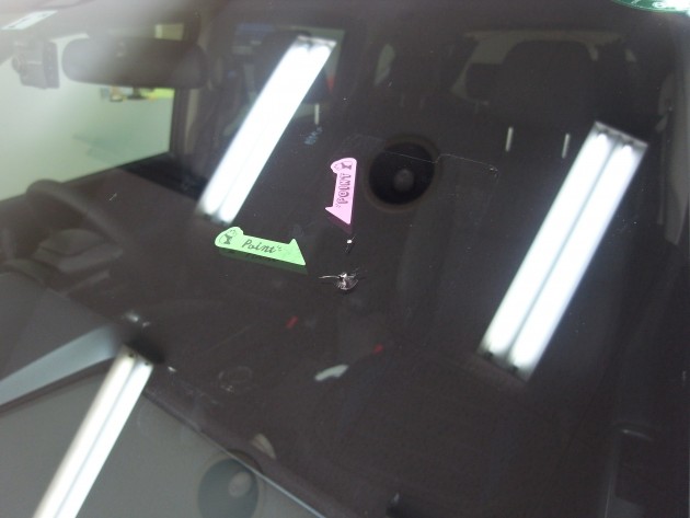 フロントガラス 飛び石