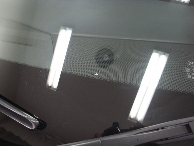 フロントガラス 飛び石