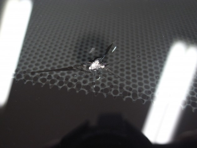 フロントガラス 飛び石