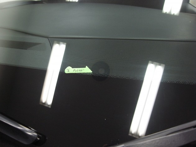 フロントガラス 飛び石