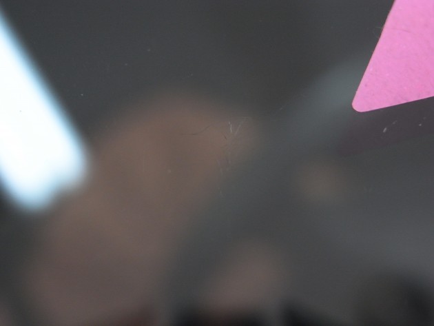 フロントガラス 飛び石