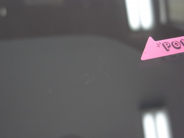 フロントガラス 飛び石