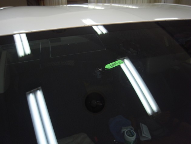 フロントガラス 飛び石