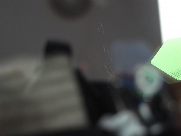 フロントガラス 飛び石