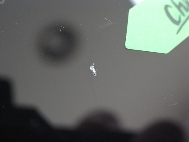 フロントガラス 飛び石