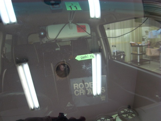 フロントガラス リペア