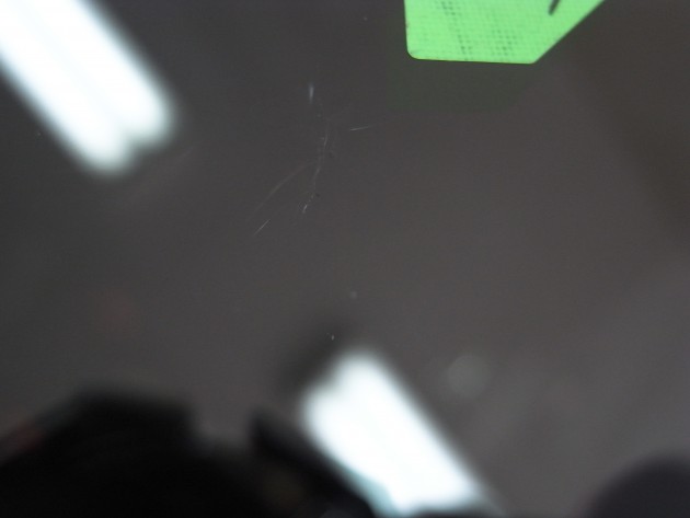 フロントガラス 飛び石