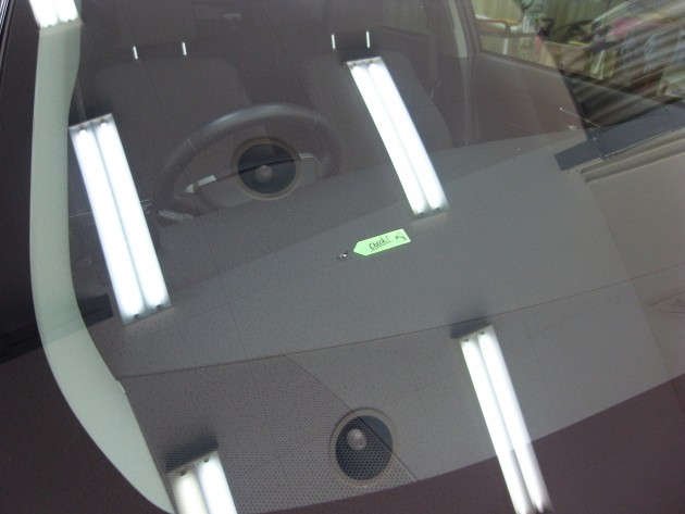 フロントガラス 飛び石