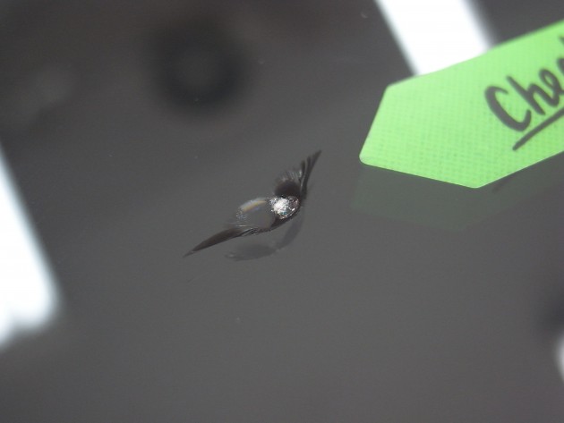 フロントガラス 飛び石