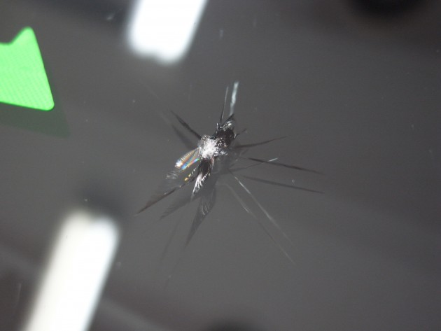 フロントガラス 飛び石